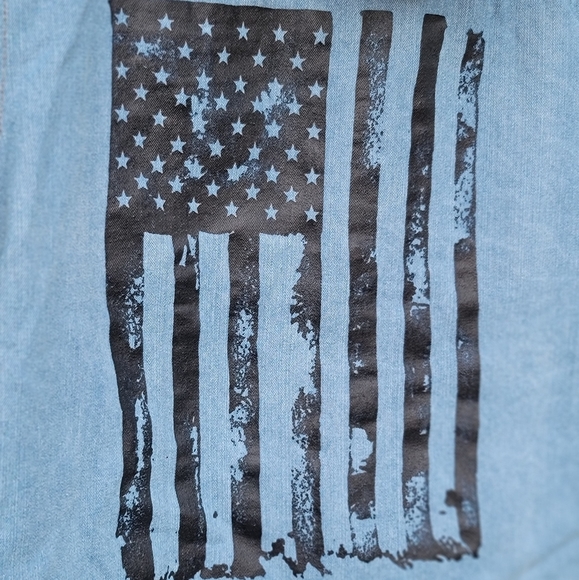 Camo Flag Hoodie Jacket - Picture 5 of 6